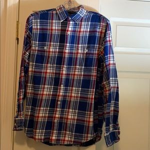 Old Navy Vintage Men’s Flannel Button Down Shirt